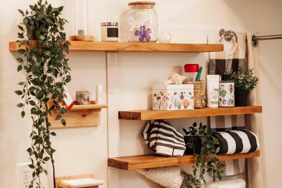 Floating Shelves for Bathroom Decor | Space-Saving Storage on a Budget