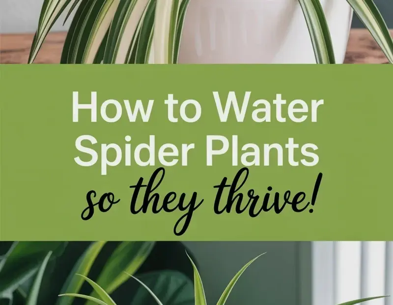 How to Water Spider Plants Correctly (Avoid This Common Mistake)