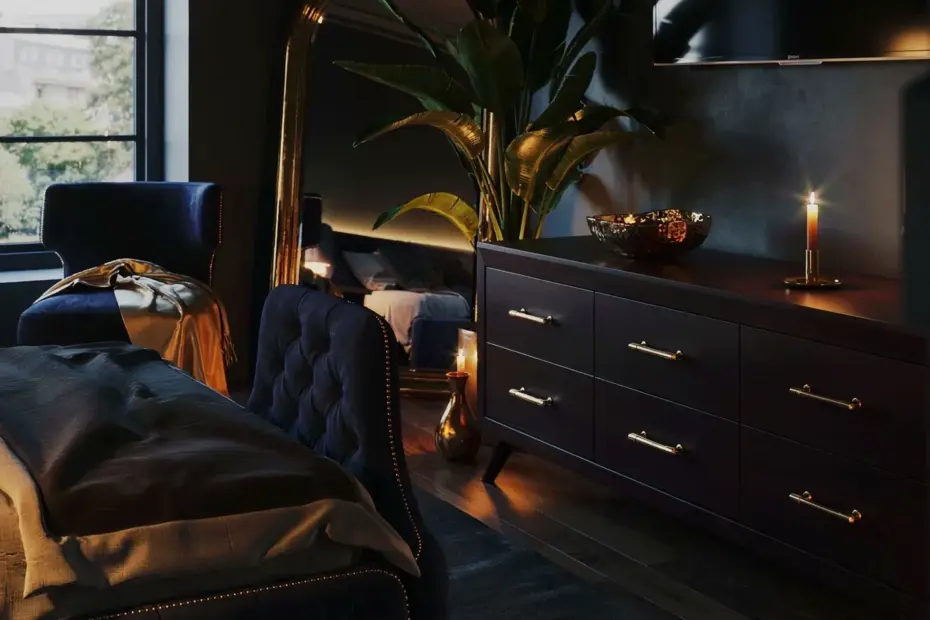 Neutral Home Decor Spring Refresh: Styling Body Mirrors with Indoor Plants